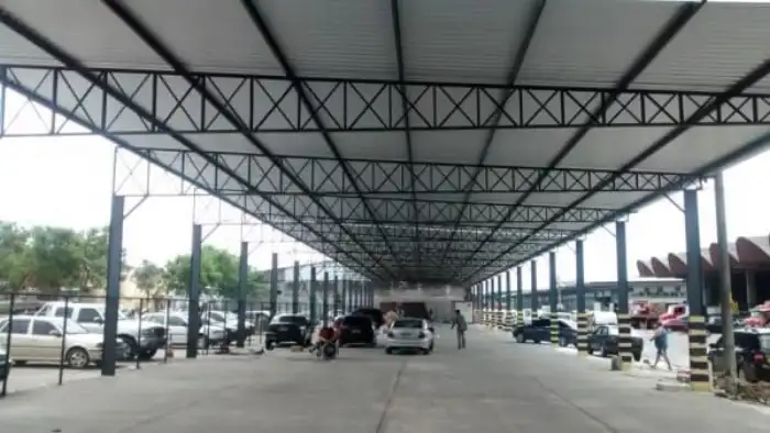 Obra em estrutura metálica executada pela SAFER