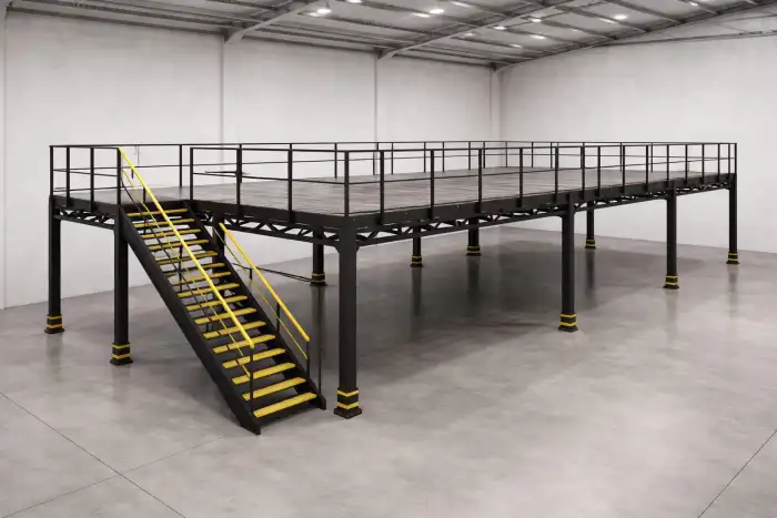 Obra em estrutura metálica executada pela SAFER