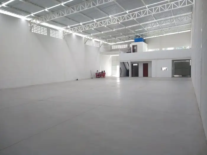 Obra em estrutura metálica executada pela SAFER