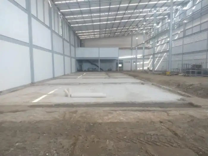 Obra em estrutura metálica executada pela SAFER