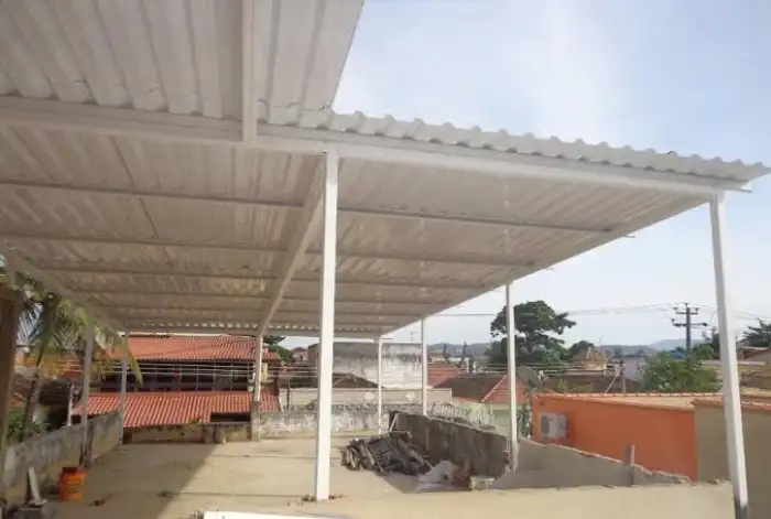 Obra em estrutura metálica executada pela SAFER