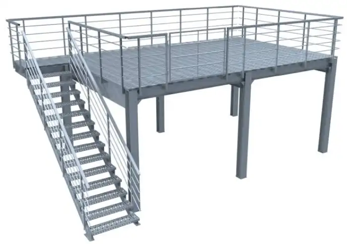 Obra em estrutura metálica executada pela SAFER