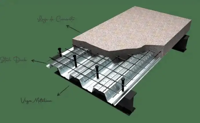 Obra em estrutura metálica executada pela SAFER