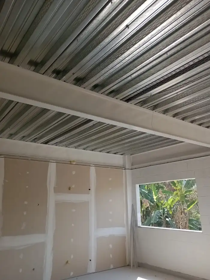Obra em estrutura metálica executada pela SAFER