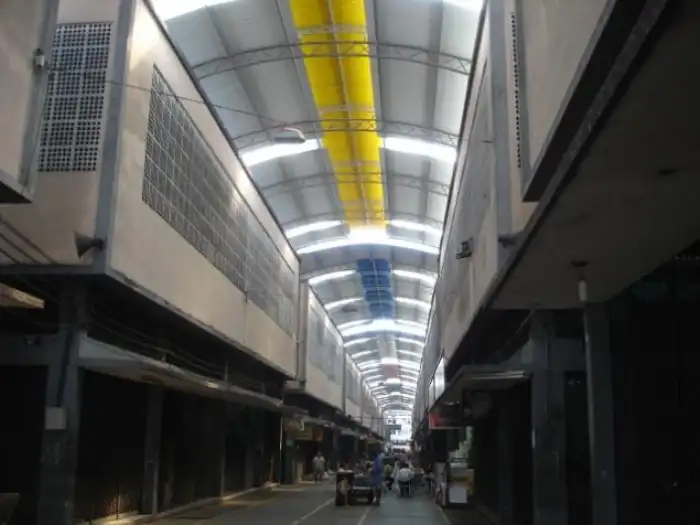 Obra em estrutura metálica executada pela SAFER