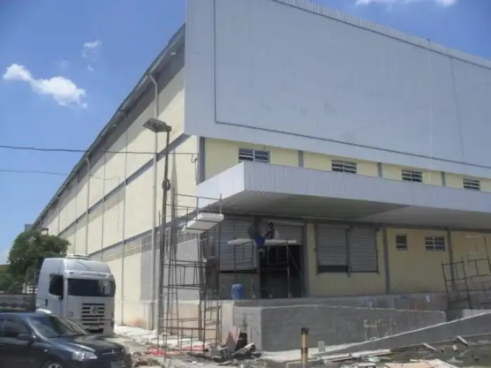 Obra em estrutura metálica executada pela SAFER